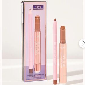 BNIB Tarte Maracuja Juicy Lip Icons Plump & Liner Duo - Spiced Neutrals
